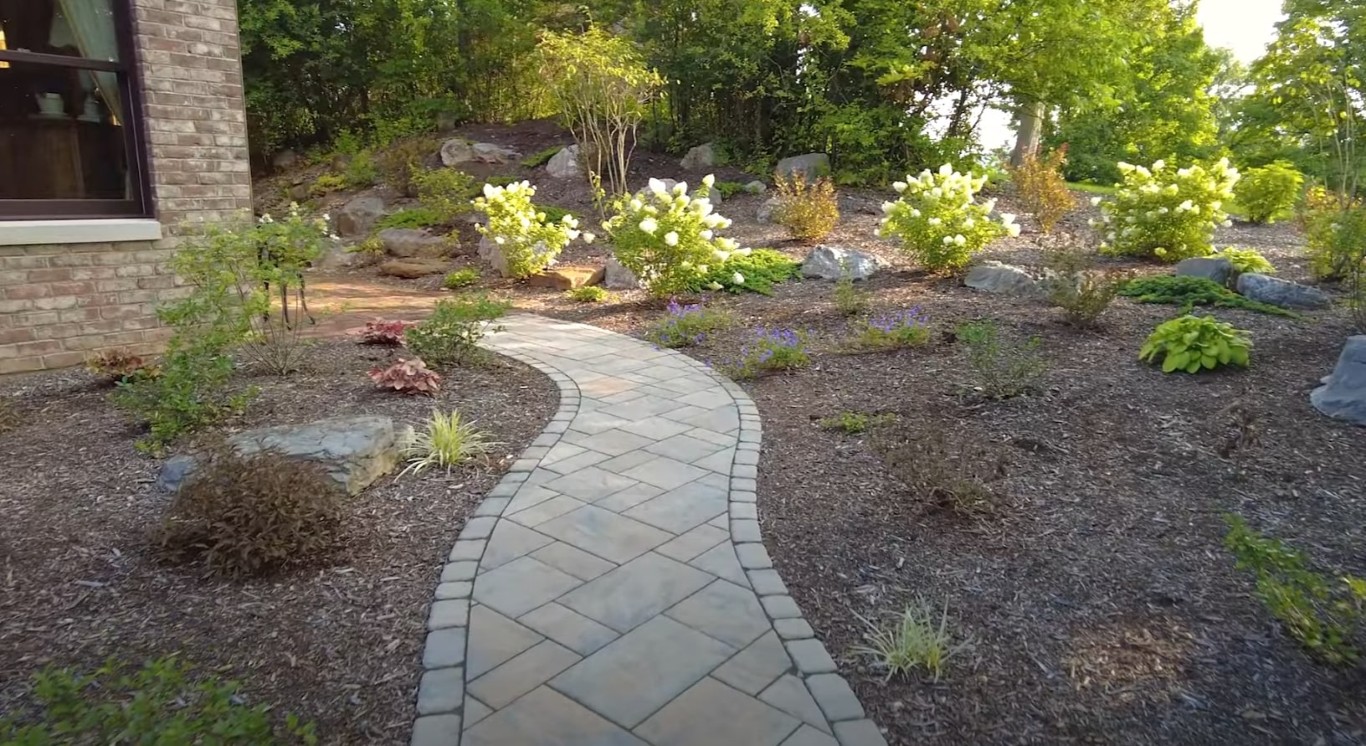Custom paver walkway design in Passaic, NJ